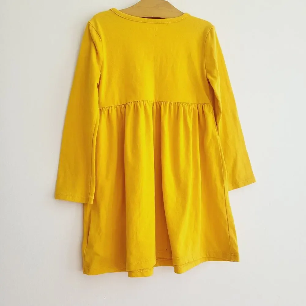 Old Navy 4T golden cotton dress